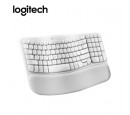 TECLADO LOGITECH ERGO WAVE WIRELESS BOLT/ BT/  SP WHITE (920-012279)-P